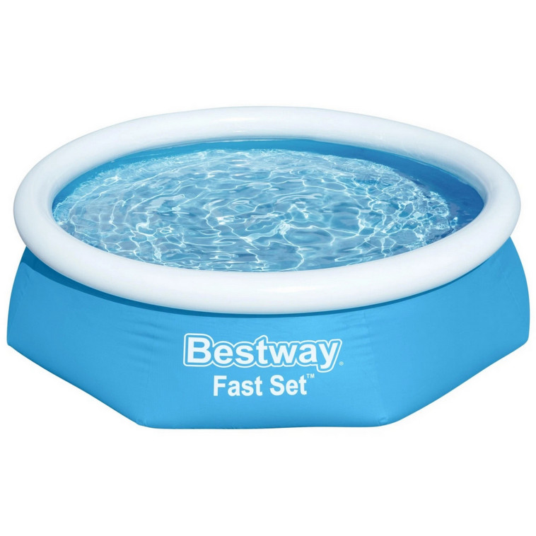 Бассейн с надувным бортом 244*61 см 1880 л 57448 Bestway