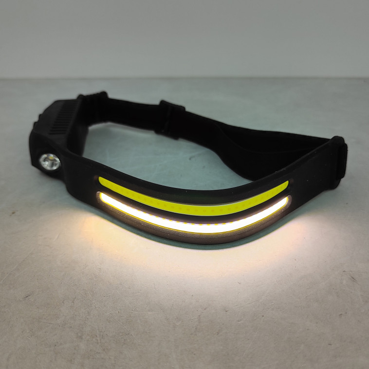 Изображение Фонарь налобный  3 led аккумулятор 4 режима usb Baizheng