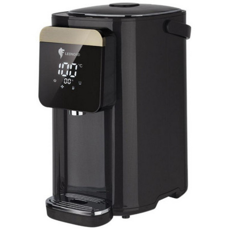 Термопот 5 л 1200 Вт нерж сталь колба LED-дисп поддерж темпер блокировка чер LE-1541 Leonord
