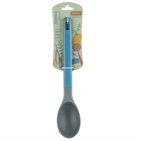 Ложка нейлон 31 см 55 мл мерная пластиковая ручка Mentolo Mallony