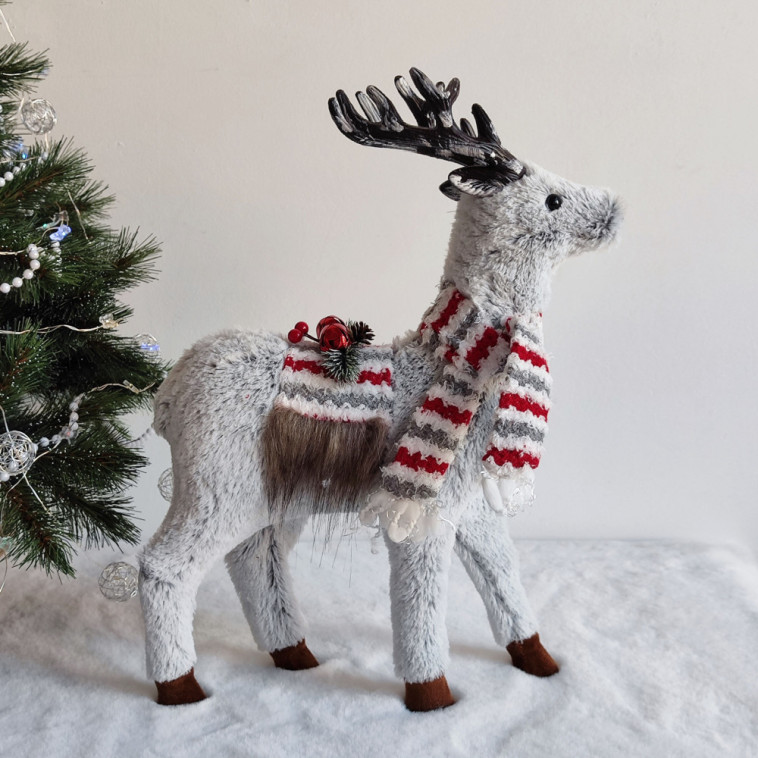 Фото Фигурка новогодняя 45*31*11 см микс Олень NP-5022 Fex