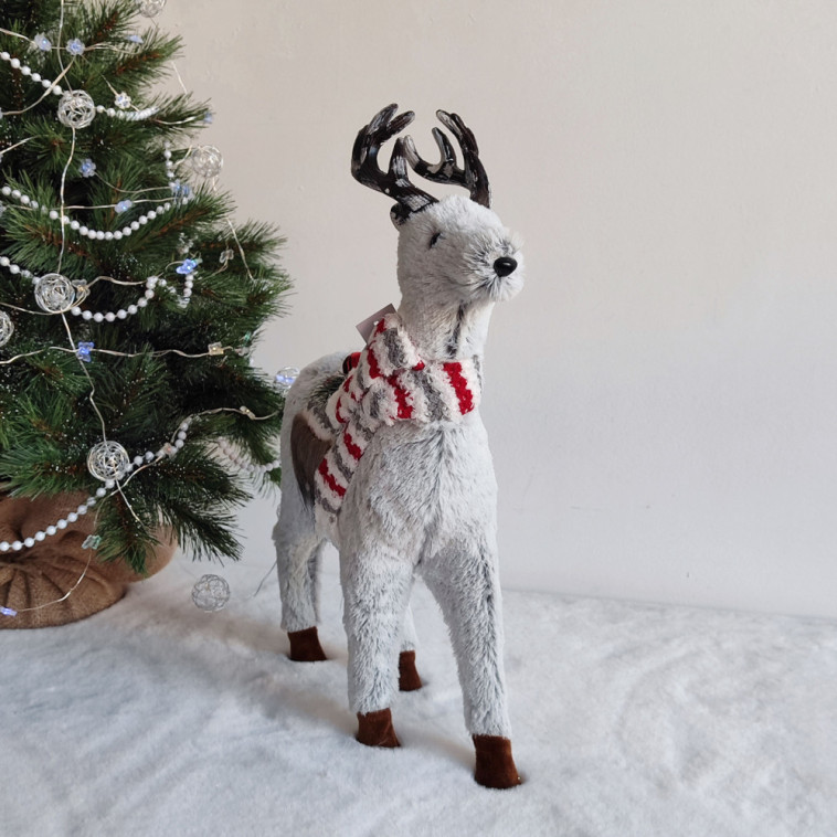 Фотография Фигурка новогодняя 45*31*11 см микс Олень NP-5022 Fex