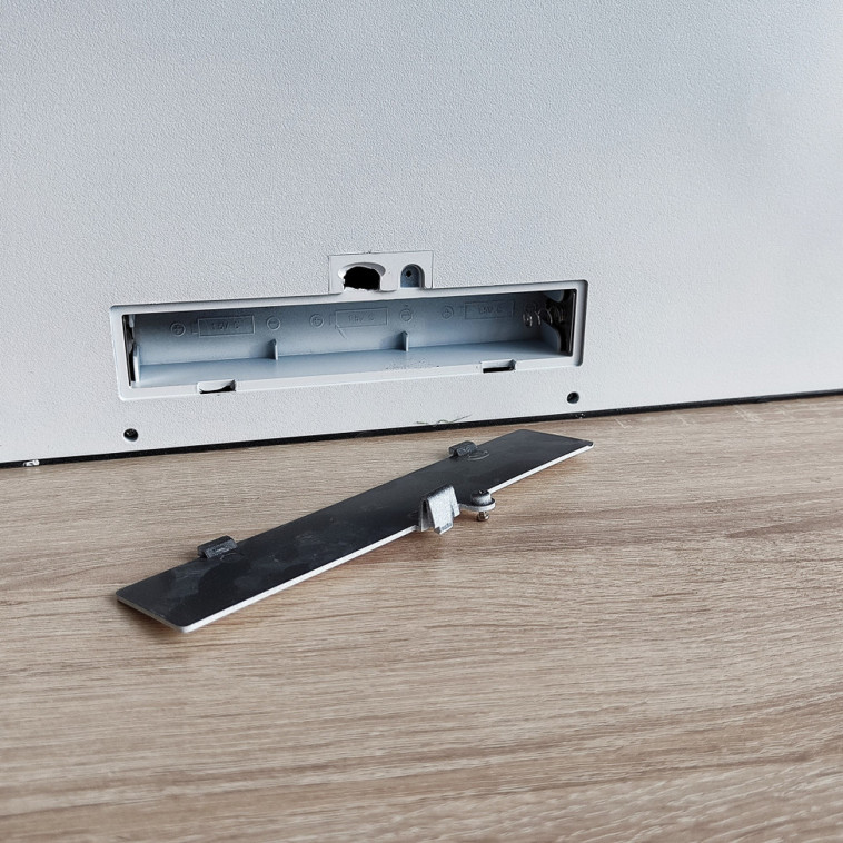 Рисунок Камин пластик стекло 55*15*40 см белый NP-7043 Baizheng