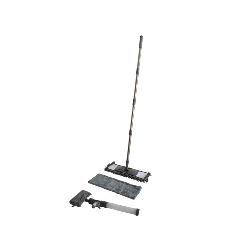 Набор пластиковый для уборки №14 комплект 4 предмета Графит Baizheng