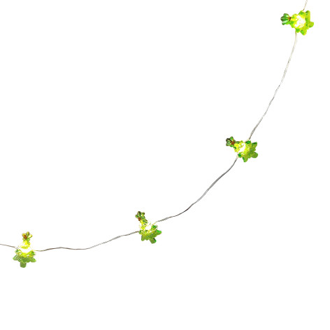 Гирлянда светодиодная 2 м 20 led батарейки 2хCR2032 Елочка новогодняя Серпантин