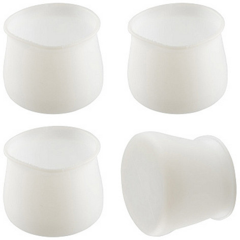 Накладки-протекторы для мебели 30 50х30 мм 4 шт силикон белый Рыжий кот Накладки-протекторы для мебели 30 50х30 мм 4 шт силикон белый Рыжий кот