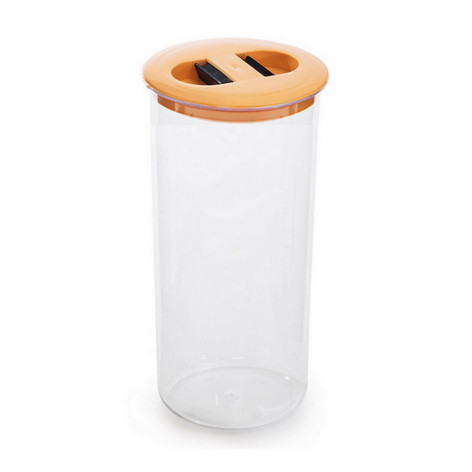 Емкость пластиковая для сыпучих продуктов 1,4 л круглая Полимербыт