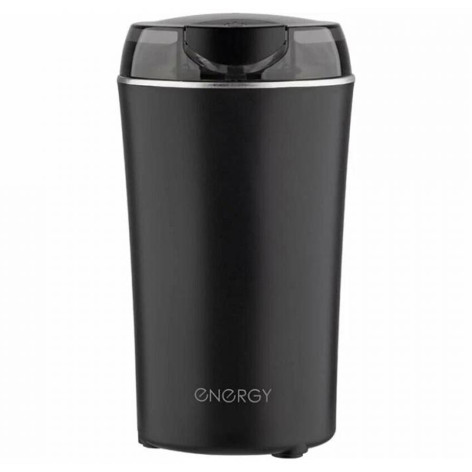 Кофемолка 150 Вт 50 гр чаша ножки нержавеющая сталь импульс черный EN-107 Energy Кофемолка 150 Вт 50 гр чаша ножки нержавеющая сталь импульс черный EN-107 Energy