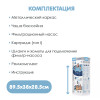Мини снимок Бассейн каркасный 366*76 см 6473 л фильтр-насос BestWay