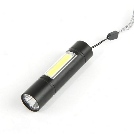 Фонарь ручной 9 см 400 LM USB аккумуляторная батарея Baizheng