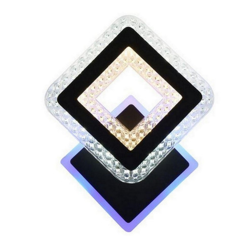 Бра светодиодный 1 плафон 24*30*8 см 36Вт 1120 LM 12м2 акрил 3 цвета  Baizheng