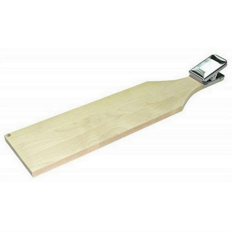 Доска березовая разделочная 50*13,5 см для рыбы с зажимом Лесниково