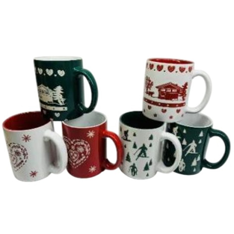 Кружка керамическая 330 мл цвет микс GQ-349 Baizheng