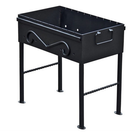 Мангал 55*35*22 см толщина металла 2 мм Пикничок Мангал 55*35*22 см толщина металла 2 мм Пикничок