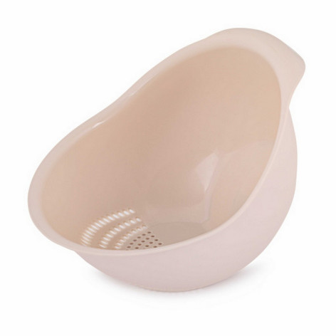 Дуршлаг пластиковый 24х22х9 см с чашей микс BZ-664 Baizheng