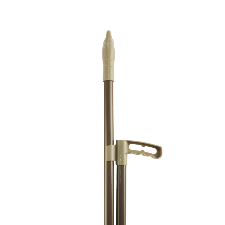 Изображение Набор пластиковый для уборки веник + совок 73*х25,5х25 см пласт ручка молочный Baizheng