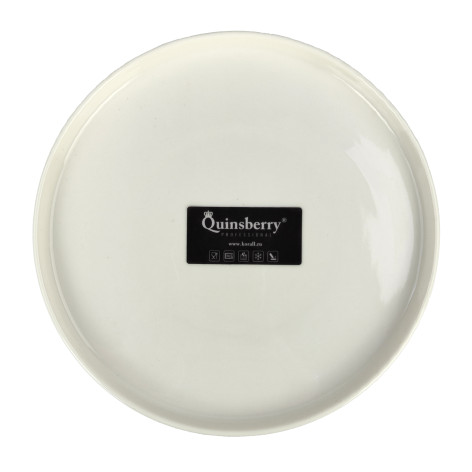 Тарелка фарфоровая обеденная 21 см Sola Коралл