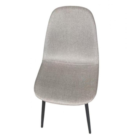 Стул металлический 850*400*430 мм до 150 кг текстиль бежевый Baizheng