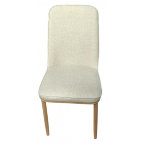 Стул металлический 890*400*400 мм до 150 кг искусственная кожа бежевый Baizheng