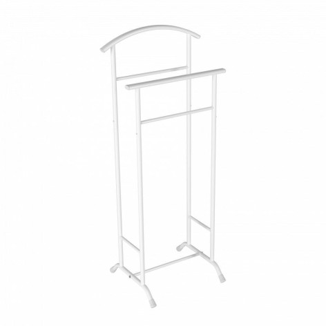 Вешалка металлическая костюмная 47х35х108 см белый Стиль 3 ЗМИ Вешалка металлическая костюмная 47х35х108 см белый Стиль 3 ЗМИ