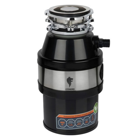 Измельчитель пищевых отходов 400 Вт 1,2 л LE-FWD-400 Leonord (1/4) +