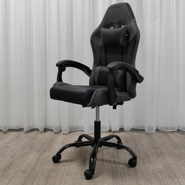 Фото Кресло компьютерное игровое 124*58*49 см до 150 кг черный BZ-0140 Baizheng