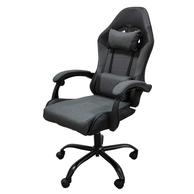 Кресло компьютерное игровое 124*58*49 см до 150 кг серый Baizheng