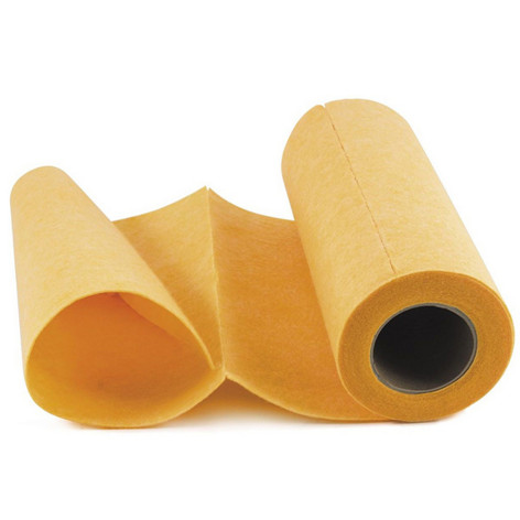 Салфетка вискоза рулон 20 шт 20х25 см 120 гр/м2 Рыжий кот