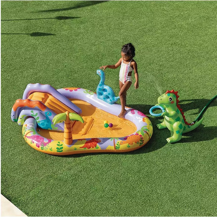 Рисунок Игровой центр 201*157*69 см Дино парк Intex