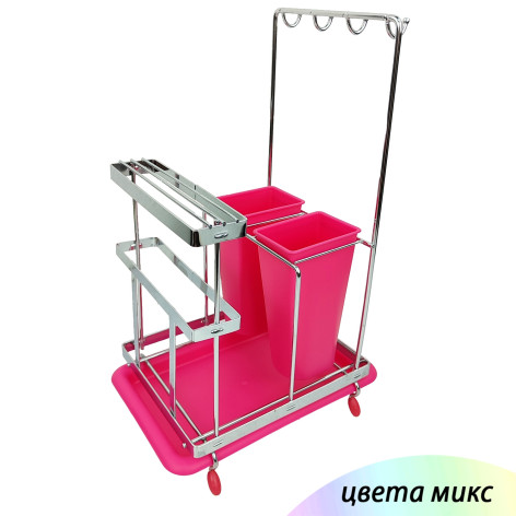 Подставка для ножей и разделочных досок  22.5х18х42.5 см микс PE-2207 Baizheng