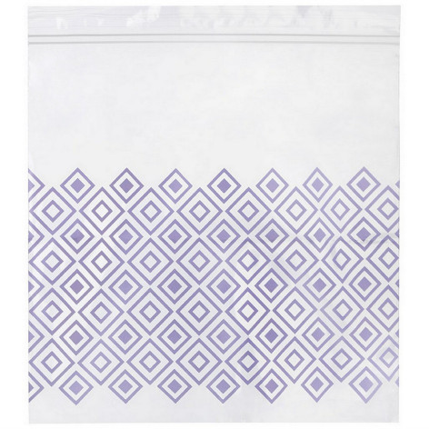 Пакет двойным ЗИП-замок 25 шт 24х26,5 см с подвесом + вкладыш Рыжий кот