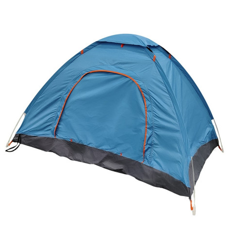 Палатка 2-х местная 200х140х110 см автоматическая голубой Baizheng