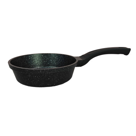 Сковорода алюминиевая 20 см пласт ручка без крышки индукция Юбилей Горница