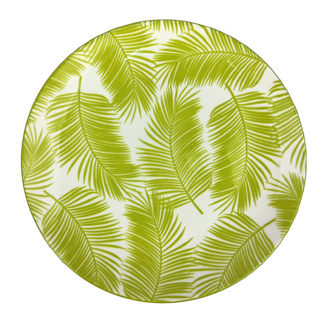 Тарелка фарфоровая десертная  19 см Palma Коралл