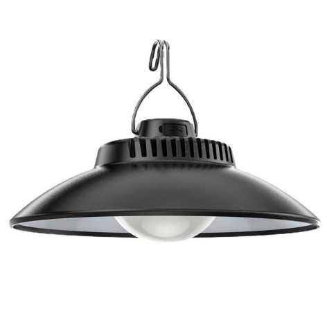 Фонарь кемпинговый 7*18 1200 мАч аккумулятор  2 режима черный LY-11A Baizheng