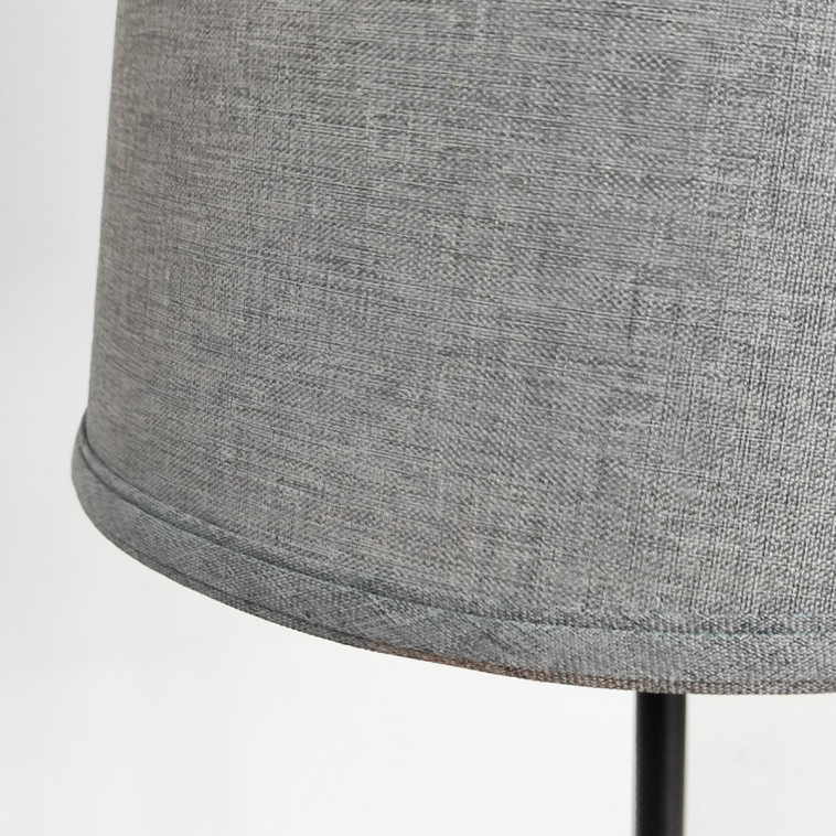 Картинка Лампа настольная  23*23*52,5 см Е27 40Вт тканевый абажур черный TT-073B Baizheng