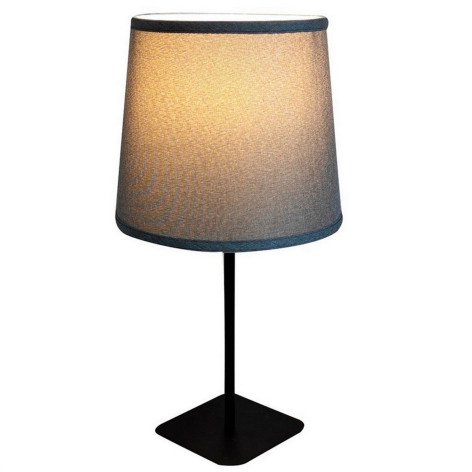 Лампа настольная  23*23*52,5 см Е27 40Вт тканевый абажур черный TT-073B Baizheng
