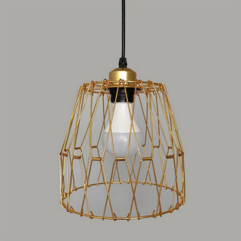 Люстра кухонная 1 плафон 31*31*30 см Е27 60Вт 4м2 плафон металл бронза Baizheng