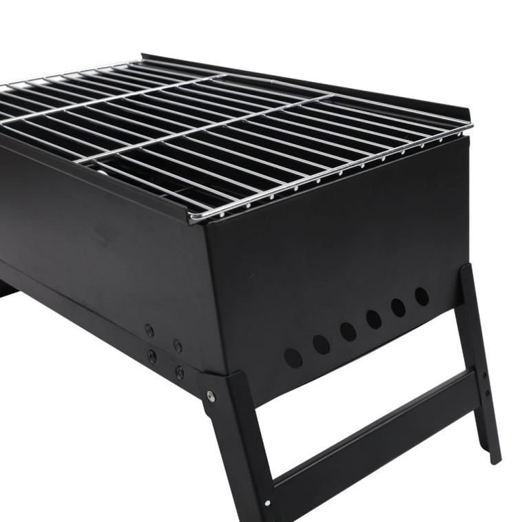 Изображение Мангал 60*24*28 см толщина металла 0,8 мм складной решетка сумка BZ-BBQ60 Baizheng