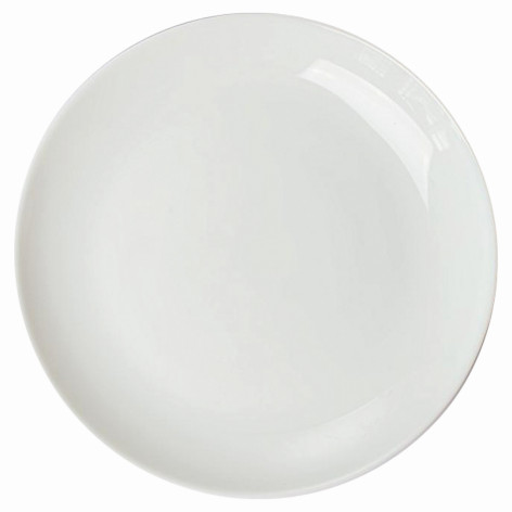 Тарелка стеклокерамическая десертная 19 см PO-195E White-Elegance Parsopal