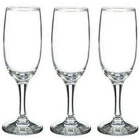 Набор стеклянный фужеров 3 пр 180 мл для шампанского Bistro Pasabahce