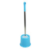 Мини фото Ерш пластиковый для туалета с подставкой 130*490 мм металл ручка голубой Baizheng (1/160)