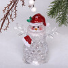 Мини картинка Акция! Светильник светодиодный пластиковый  9*5,3*10,5 см Дед Мороз в колпаке (1/240)