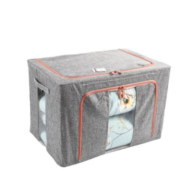 Ящик текстильный 60*42*40 см для хранения вещей замок микс Baizheng (1/20)
