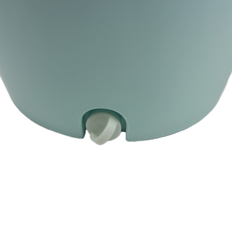 Картинка Набор ведро пластиковое 18 л + швабра метал 42*12*125см вращение 360°под упак зеленый Baizheng(1/20)