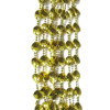Мини изображение Бусы пластиковые на елку 2,7 м золотой Эллипс Волшебная страна (1/144)