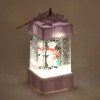 Мини фото Акция! Светильник светодиодный пластик 5,5*11,5 см Christmas Подарок Счастл Снегов Серпантин (1/20)