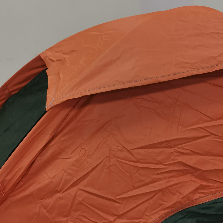 Картинка Палатка 1 местная 200*140*110 см автоматическая оранжево зеленый Baizheng (1/20)