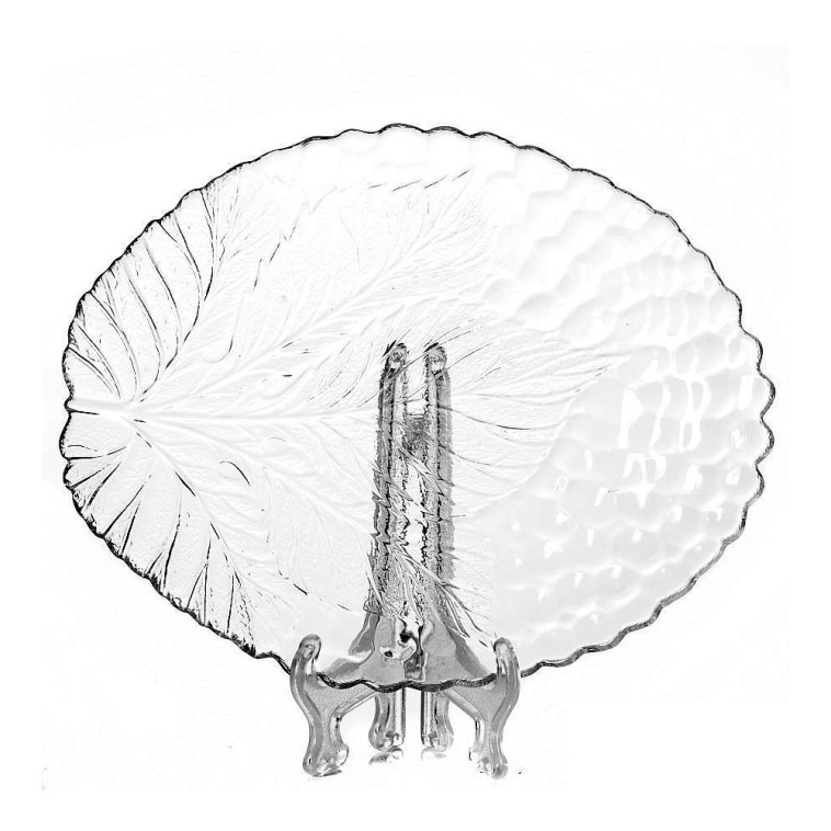 Набор стеклянный блюд  2 пр овальный 24 см  Султана Pasabahce (1/6)