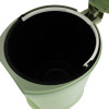 Мини картинка Ведро пластиковое для мусора 12 л 240*350 мм круглое с педалью с вкладышем зеленый Baizheng (1/12)